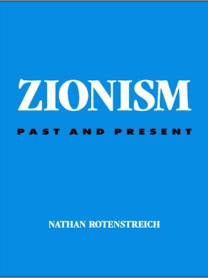cover image of Zionism